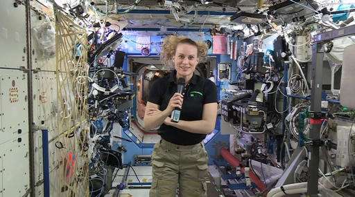 US astronaut will vote from orbit if homecoming is delayed