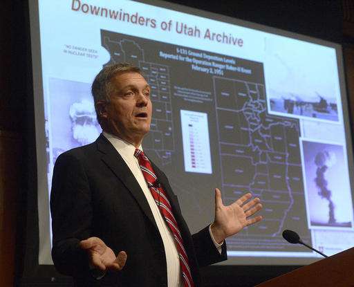 Utah exhibit shows nuclear testing's downwind effects