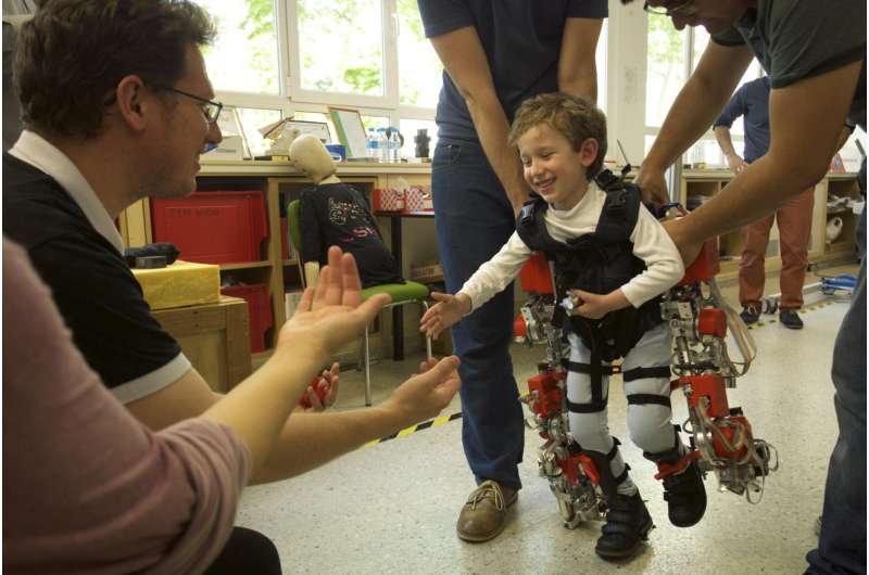 World's first child-exoskeleton for spinal muscular atrophy