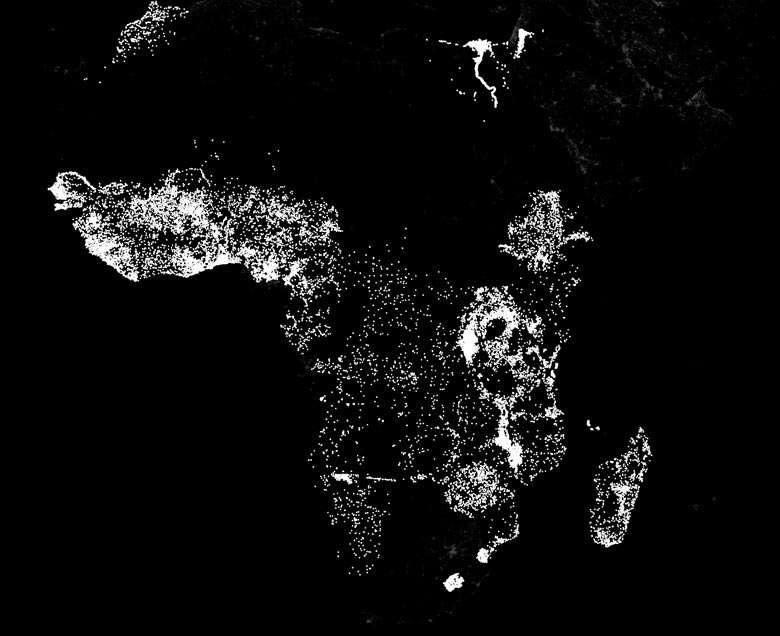 Researchers use dark of night and machine learning to shed light on global poverty