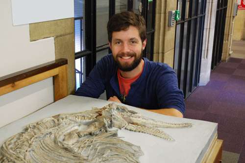 New species of Jurassic reptile identified from skeletal remains on display in Bristol