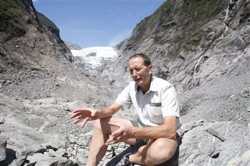 Rapid melt of New Zealand glaciers ends hikes onto them