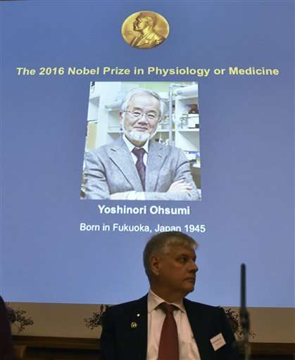 Nobel Prize for Japanese who unraveled cell recycling system