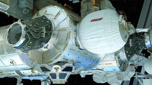 Space station getting inflatable room, a cosmic 1st