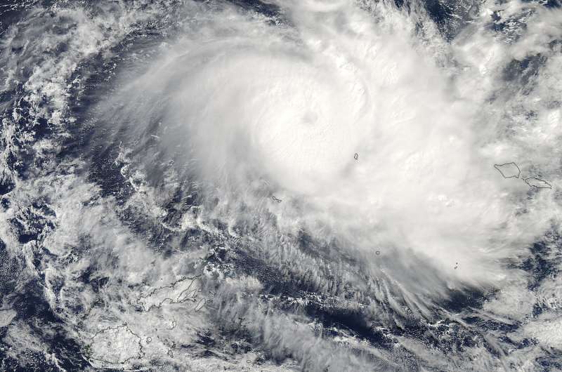 NASA sees Tropical Cyclone Amos threatening American Samoa