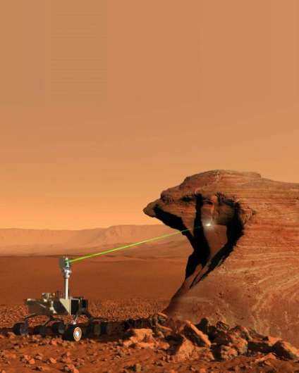 A promising spot for life on Mars