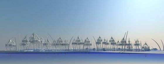 Architecture students, faculty design floating cities in response to climate change