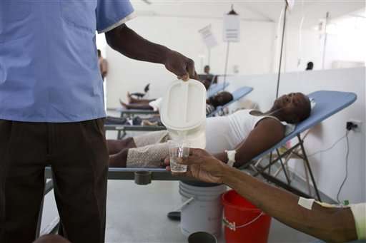 Cholera quietly still kills dozens a month in Haiti