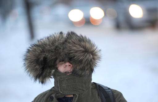 Dangerous wind chills on their way to Northeast