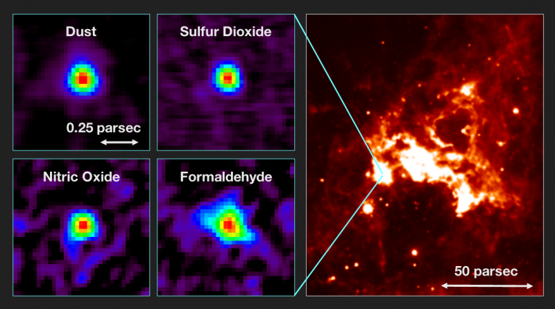 Discovery of an extragalactic hot molecular core