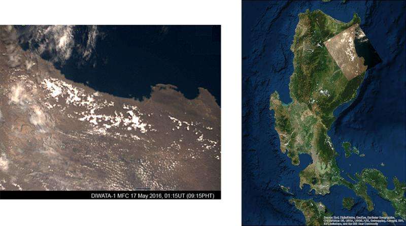 First Philippine microsatellite DIWATA-1 successfully captures images in initial testing phase
