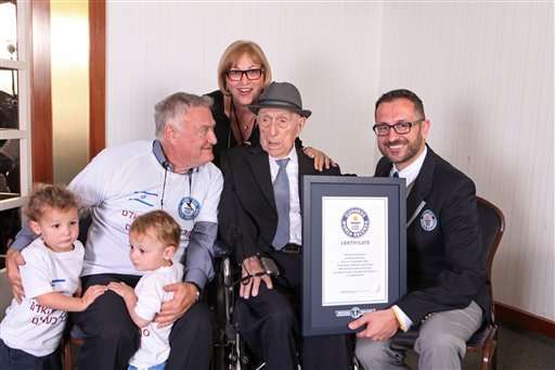 Guinness: Israel Holocaust survivor, 112, world's oldest man