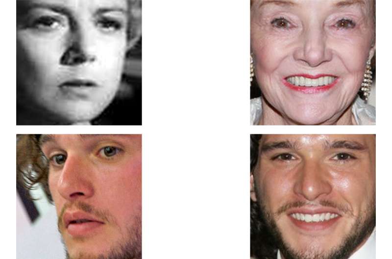 How well do facial recognition algorithms cope with a million strangers?