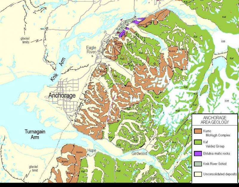 How we used a century of data to create a modern, digital geologic map of Alaska