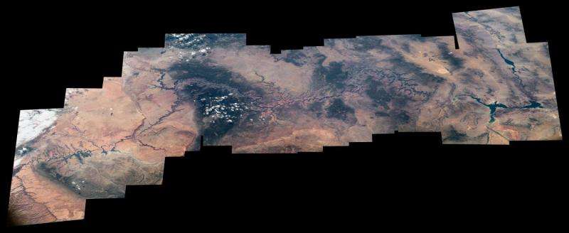 Image: Space station view of Grand Canyon National Park