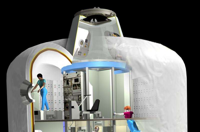 Inflatable modules could be the future of space habitats