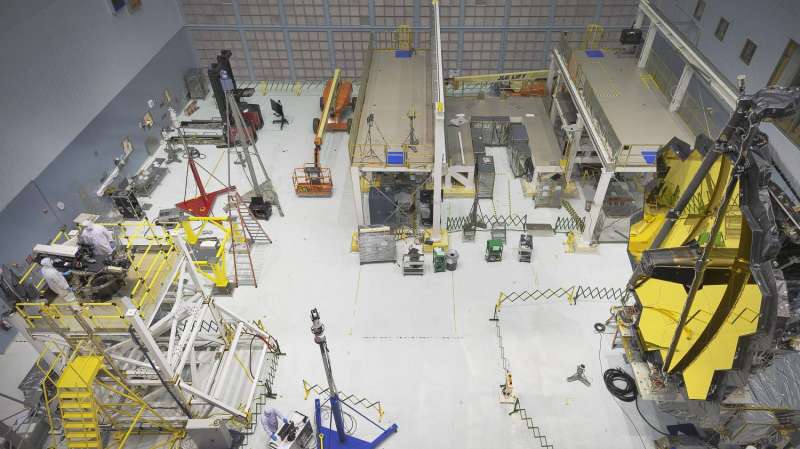NASA completes Webb Telescope Center of Curvature pre-test
