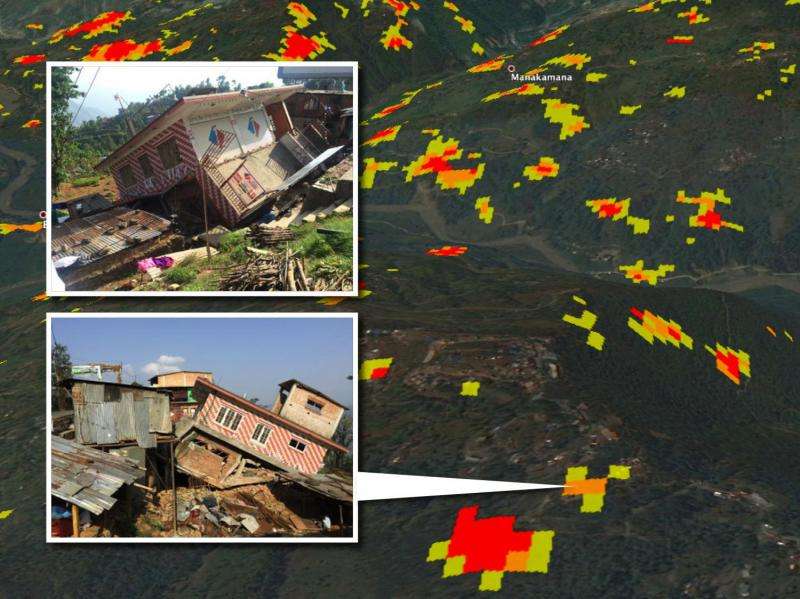 NASA damage maps may help in future quakes
