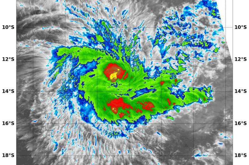 NASA eyes powerful storms in newborn Tropical Cyclone Fantala