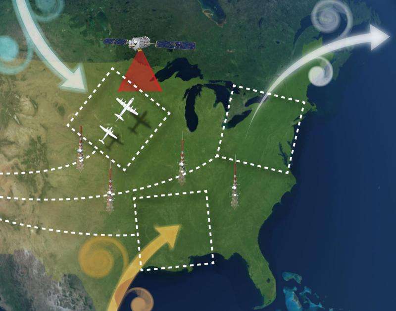 NASA flights to track greenhouse gases across Eastern U.S.