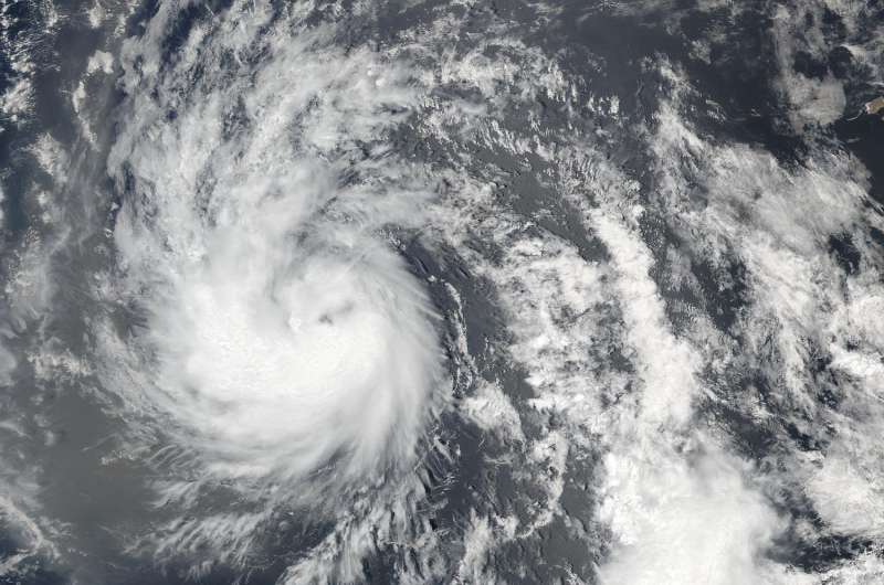 NASA's GPM observes Tropical Storm Gaston's development