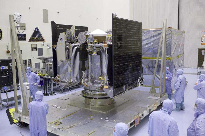 NASA's OSIRIS-REx spacecraft prepared for mission to an asteroid