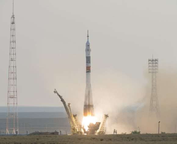 New soyuz mission a go after technical delays