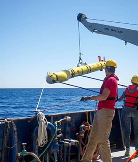 Paper demonstrates autonomous underwater vehicles can be pre-programmed to make independent decisions