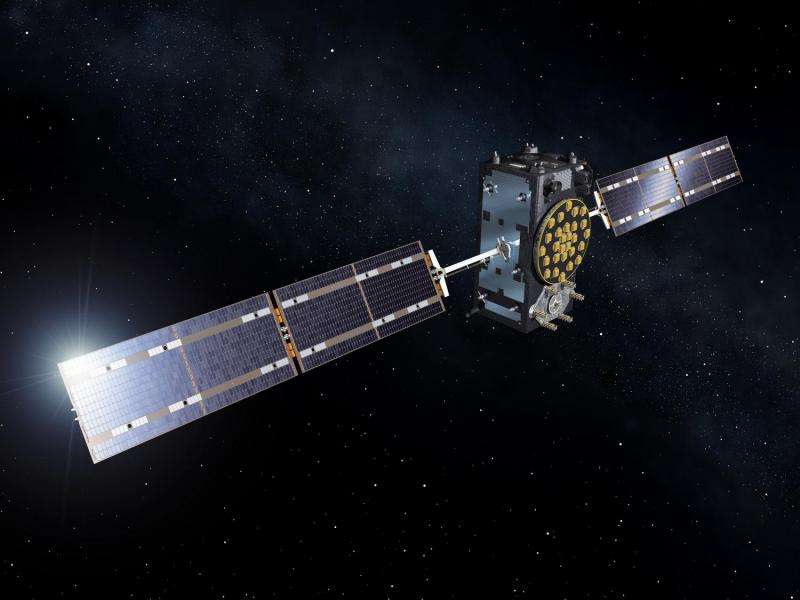 Satellite touchdown in run up to Galileo launch