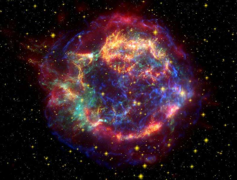 Supernovae showered Earth with radioactive debris