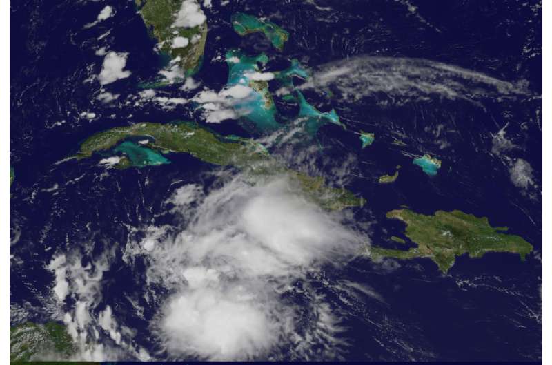Tropical Storm Earl forms in Caribbean Sea