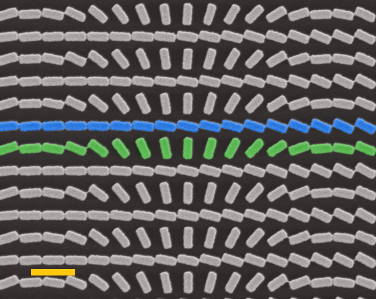 Ultrathin, flat lens resolves chirality and color