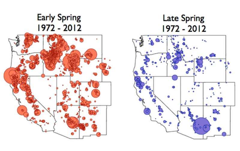 Wildfires in West have gotten bigger, more frequent and longer since the 1980s