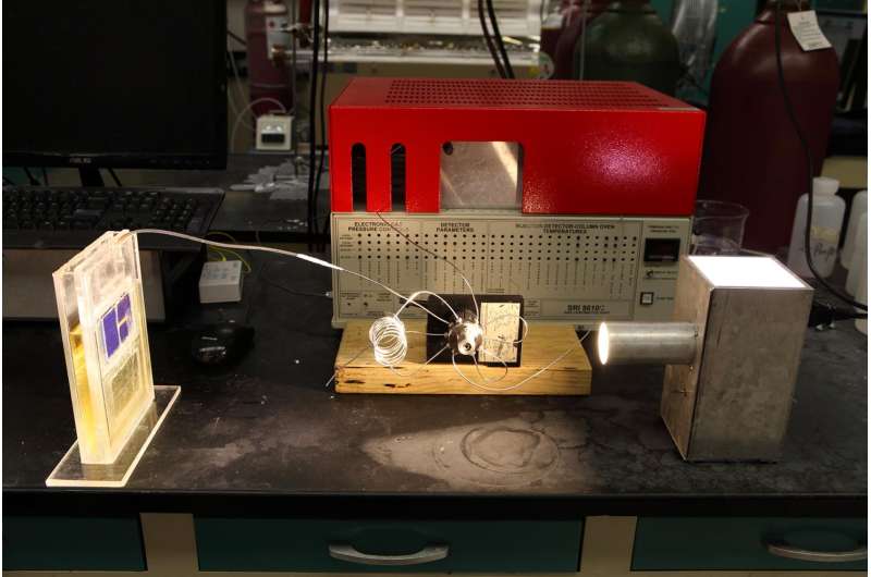 Breakthrough solar cell captures CO2 and sunlight, produces burnable fuel