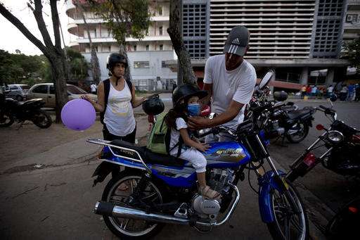 A child's scraped knee turns scary in crisis-hit Venezuela