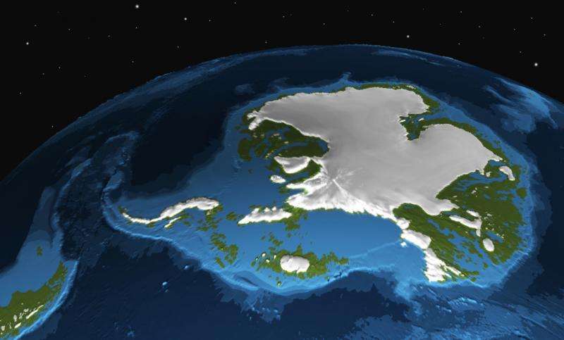 Antarctic ice sheet is more vulnerable to CO2 than expected
