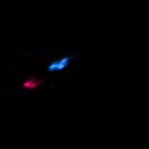 Astronomers use light from X-ray source to study nearby stellar cloud