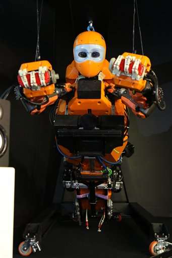 France shows off humanoid underwater exploration robot