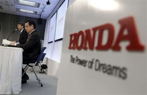 Honda plans no Takata rescue, bullish on green vehicles