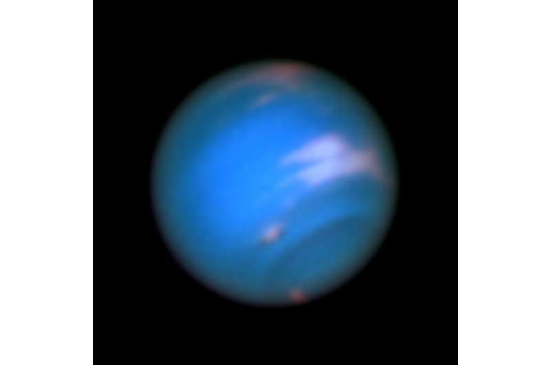 Image: Hubble sees new dark spot on Neptune