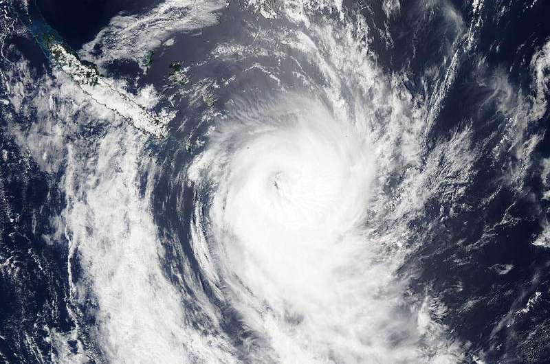 NASA sees Tropical Cyclone Ula's eye closing