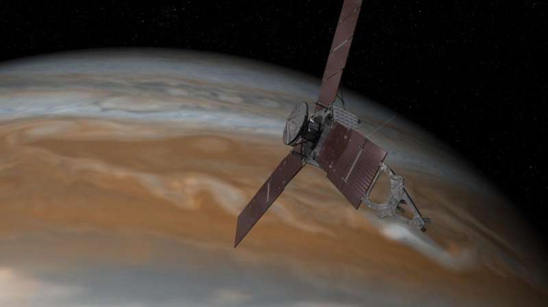 NASA's Juno spacecraft to risk Jupiter's fireworks for science