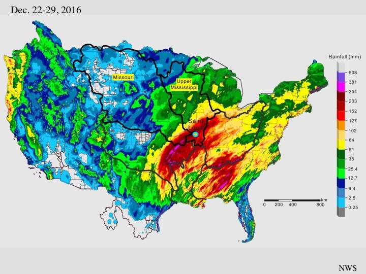 Record Missouri flooding was manmade calamity, scientist says