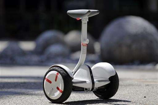 Riding Segway's hoverboard is like skiing on LA's streets
