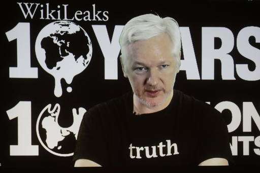 WikiLeaks: Assange's internet link 'severed' by state actor