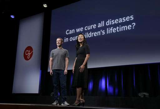 Zuckerberg, Chan pledge $3B to end disease