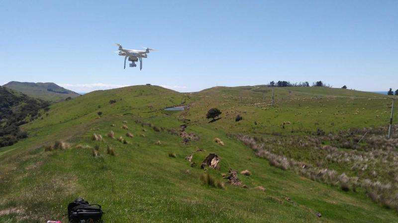 Researchers map New Zealand landslides with satellites, drones, helicopters, hiking boots