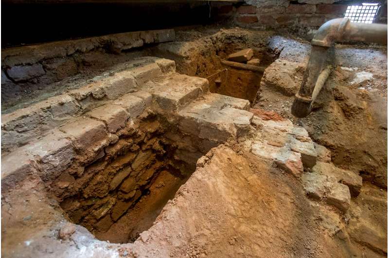 Archaeologists unearth early elements of The Mews