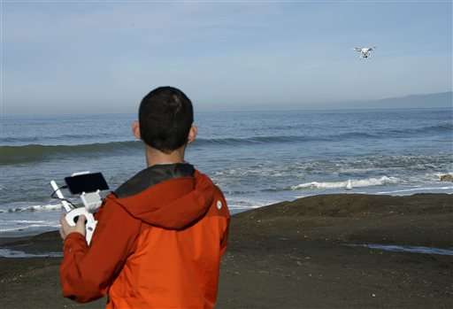 'Citizen scientists' use drones to map El Nino flooding