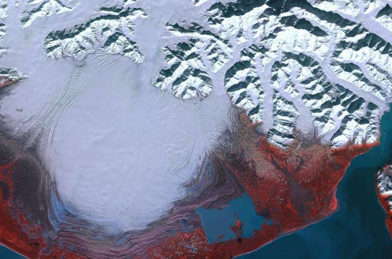 Image: Sentinel-2A captures Malaspina Glacier